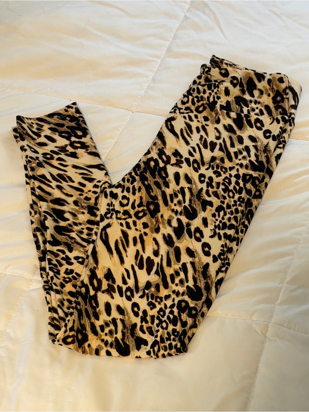 LuLaRoe Leopard / Animal Print Leggings New Without Tags One size